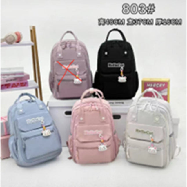 Hello Cat School Bag