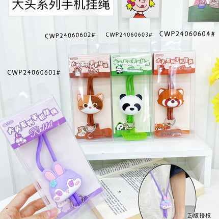 Big head doll phone lanyard