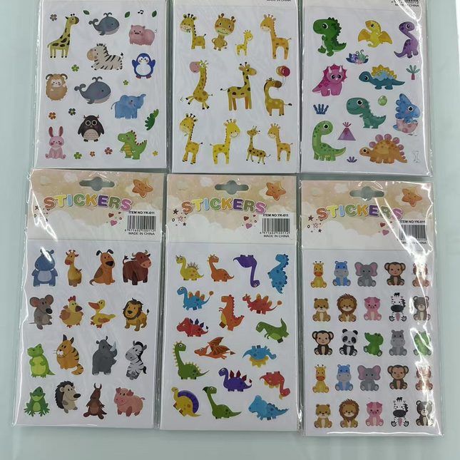 10pcs animal Sticker