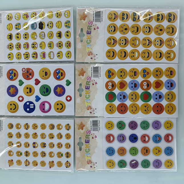 10pcs smile Sticker