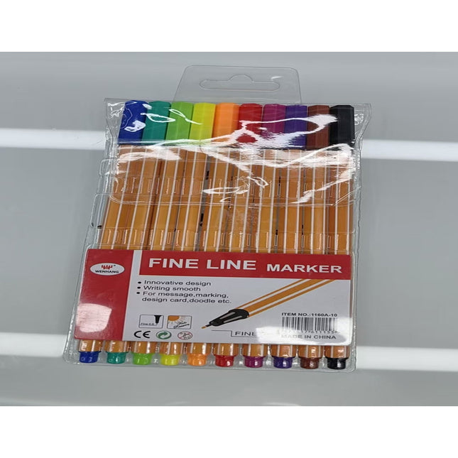 0.5mm 10pcs Color Ball Pen