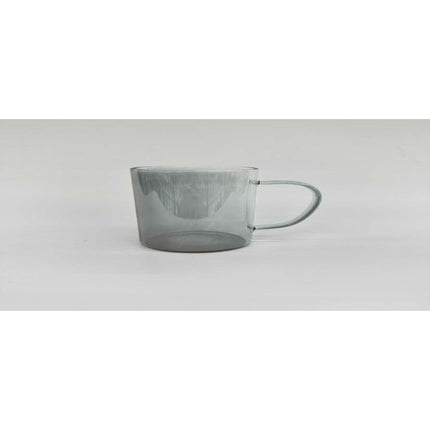 Grey Glass Cup