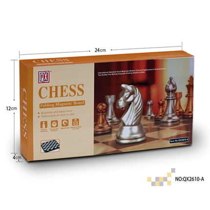 folding magnetic chess