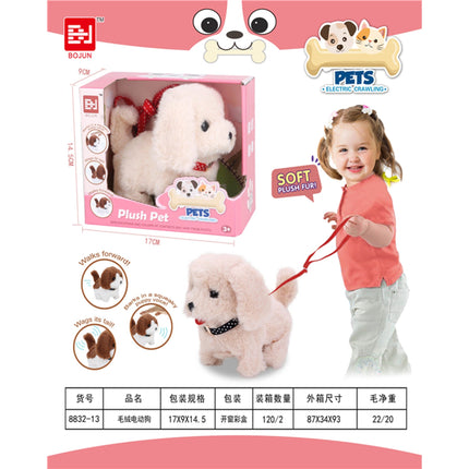 Plush electric dog