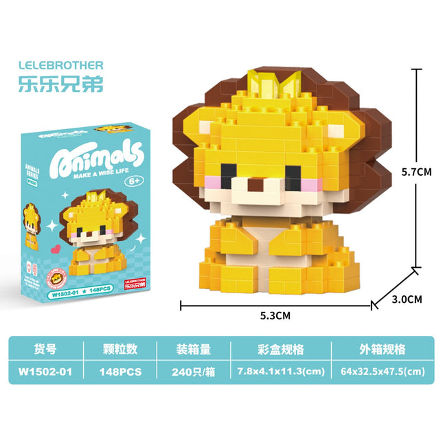 Obedient Lion 148PCS