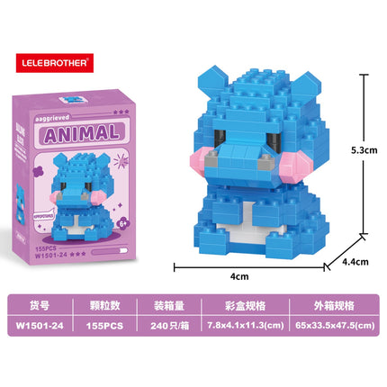 Blue Hippo 155PCS