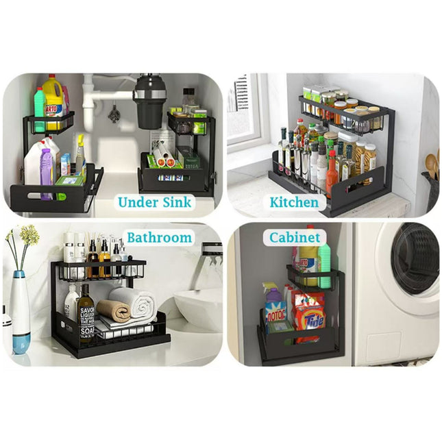 Double Layer Storage Rack