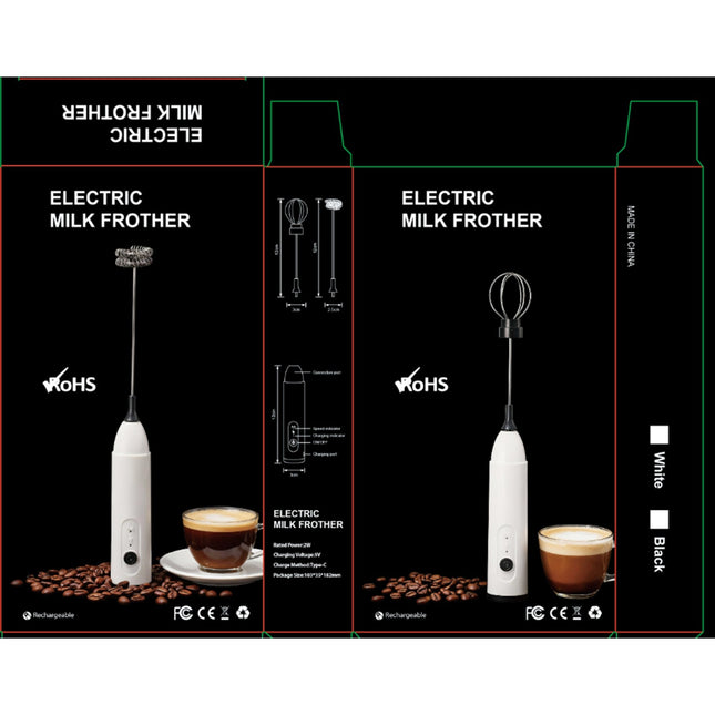 Double Head Milk Frother