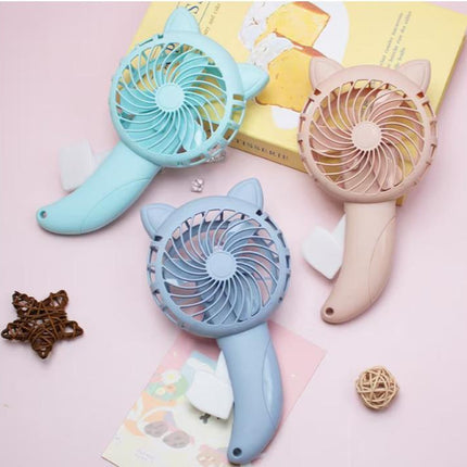 Hand pressed astronaut fan