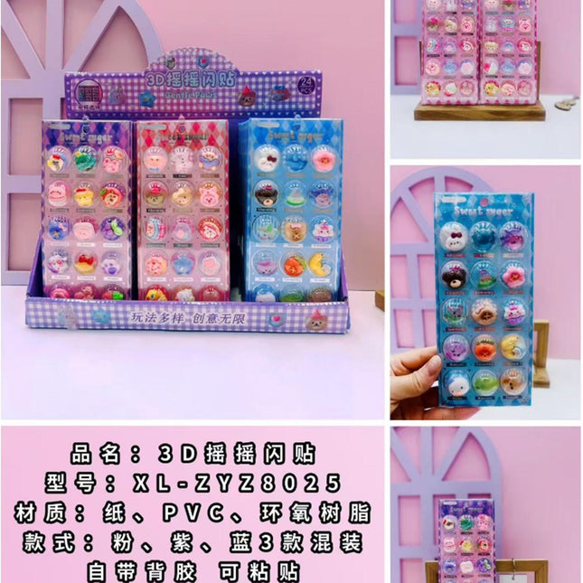3D Resin Sticker