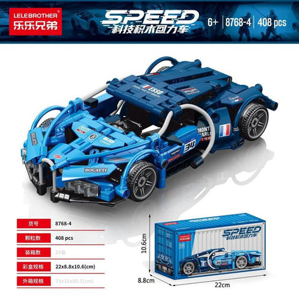 1: 20 Blue Power Truck 408PCS Low Price Impulse Edition