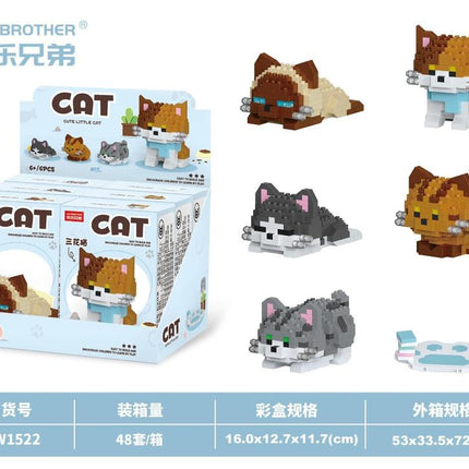 Cat display box 1 (6 mixed) low-priced impulse version