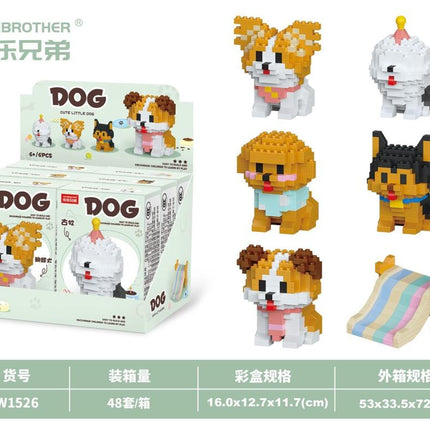 Dog display box 1 (6 mixed) low-priced impulse version