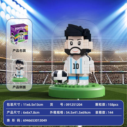 158PCS Football Player