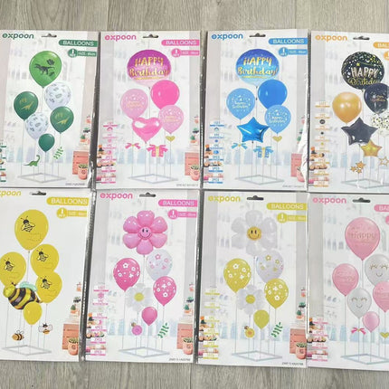 Happy Birthday Balloon Set