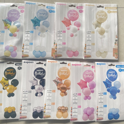 Happy Birthday Balloon Set