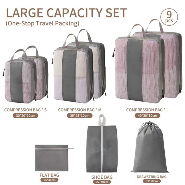 9pcs Large Capacity Set