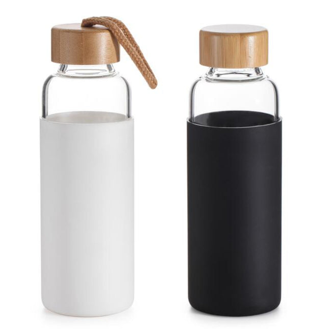 Borosilicate Glass Water Bottle 550Ml