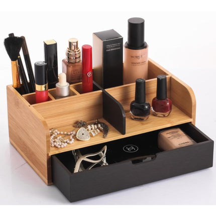 Bamboo Make-Up Organizer