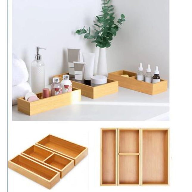 Bamboo Storage Box 3Pcs Set