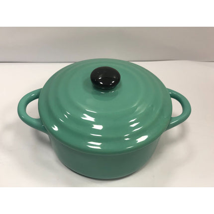 Stoneware Roundness Middle Casserole With Handle