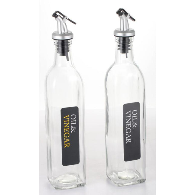 Glass Oil And Vinegar Dispenser