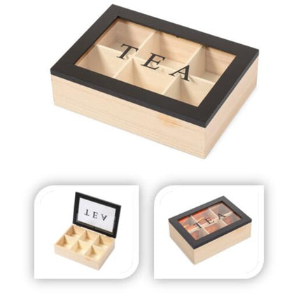 Wooden Tea Box