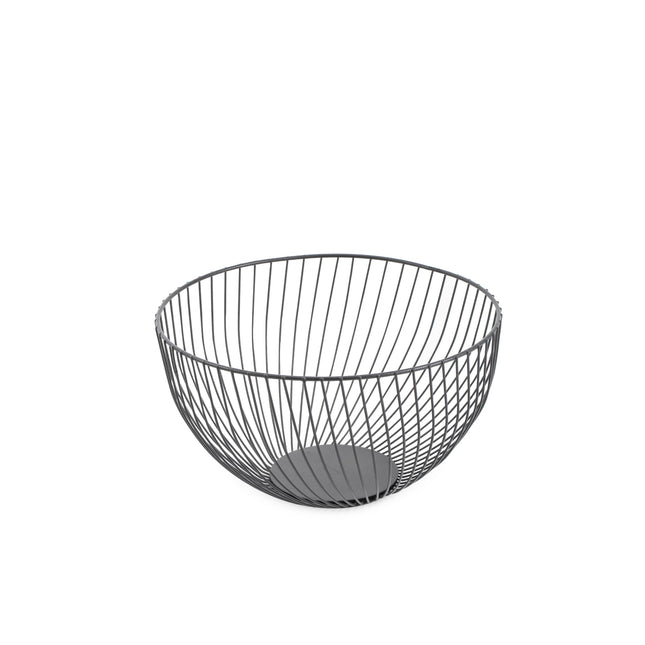 Metal Bottom Fruit Basket-Round Edge, Tall Size