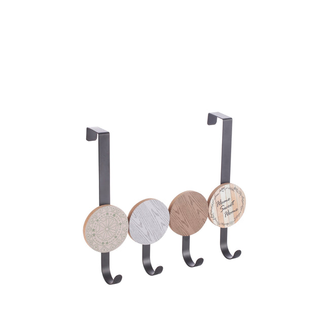 4 DOOR HANGER WITH DECORATION