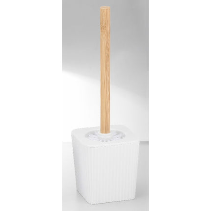 Ps Toilet Brush Holder With Bamboo Handle