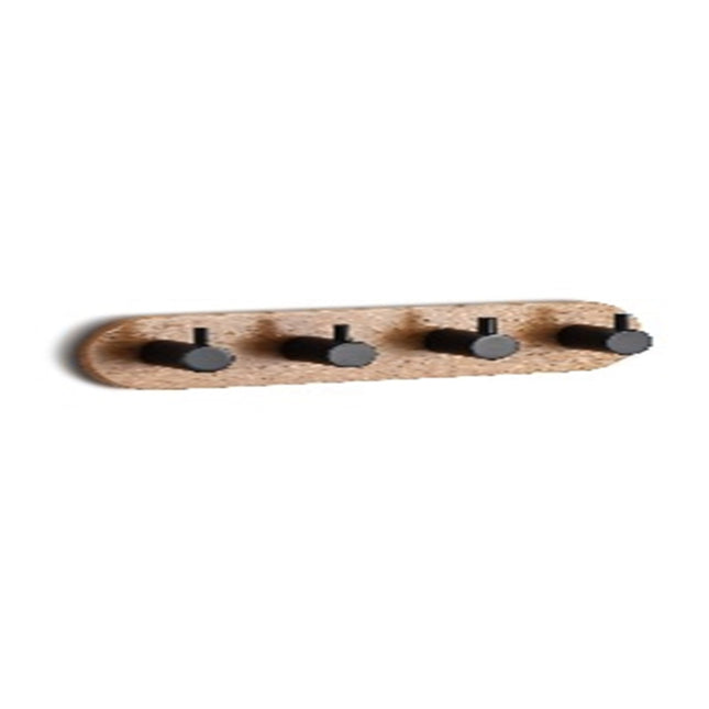 4 HOOKS WITH BAMBOO BASE