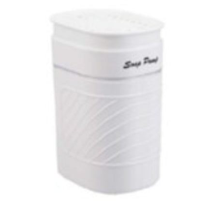 WHITE SPONGE SOAP DISPENSOR