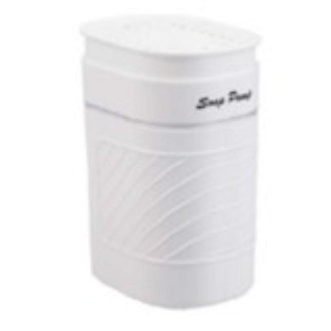 WHITE SPONGE SOAP DISPENSOR