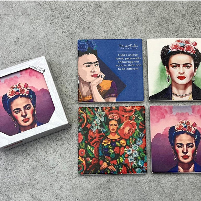 4 Pcs Coaster Set