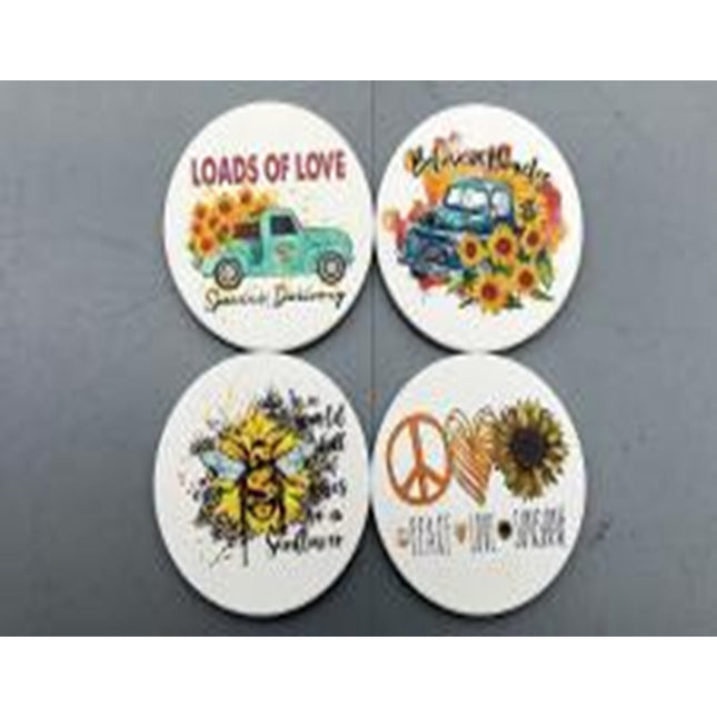 4 pcs Coaster dish 10 cm