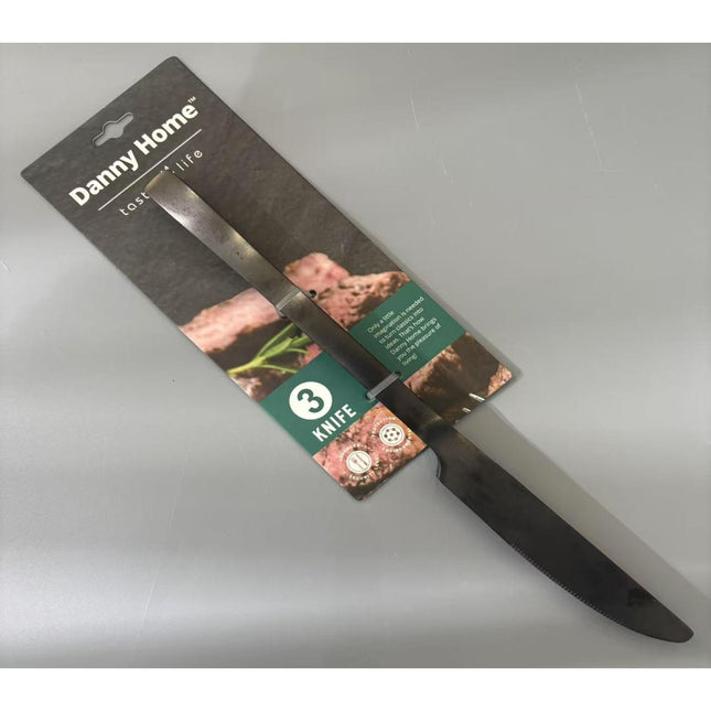 black matte knife - 3 pcs