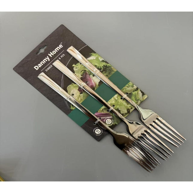 silver fork - 6 pcs