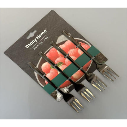 Black tea fork - 4 pcs