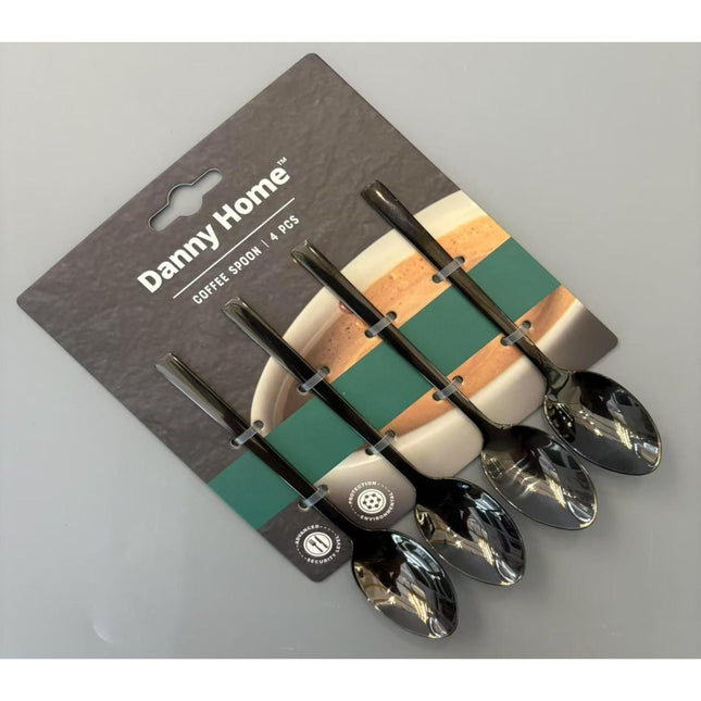 Black Coffee spoon - 4 pcs