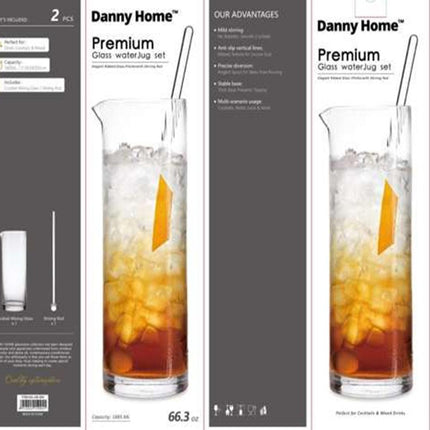 Glass waterJug set