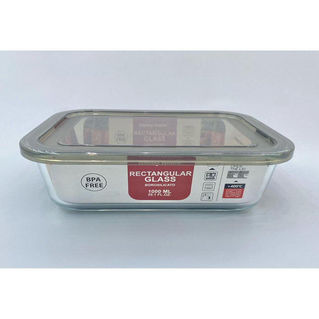 Rectangular crisper 1000 ml
