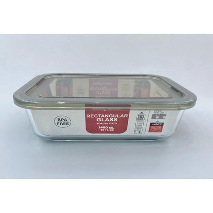 Rectangular crisper 1480 ml
