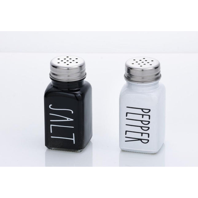 Salt & pepper shaker black & whiteI13I11I2:II2:I33