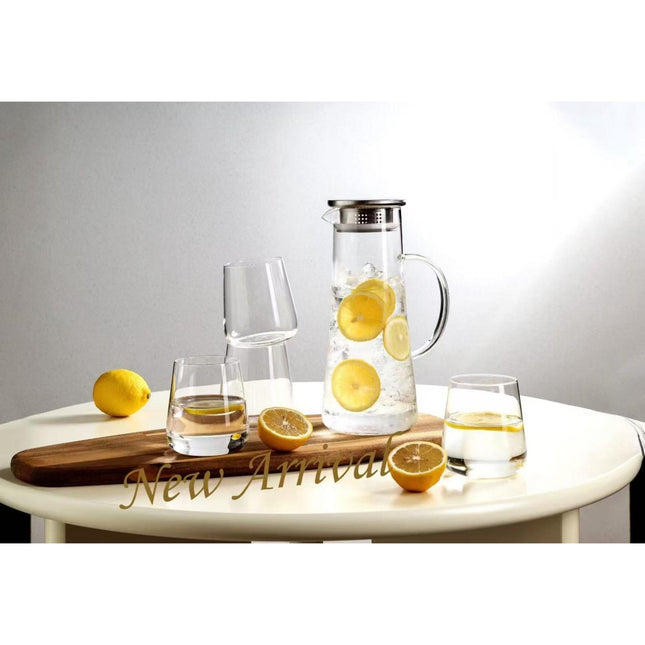 5 pcs tea pot set = 1 pot 1.5L + 4 cups 300 ml