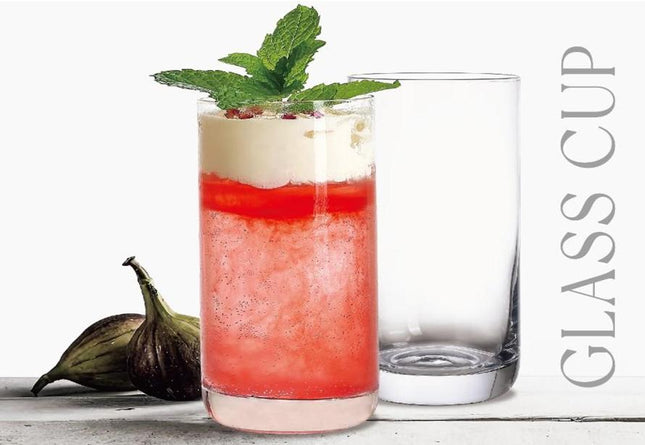 Glass cup-6 pcs