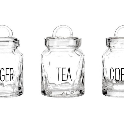 Storage jar Tea/Coffee/Sugar