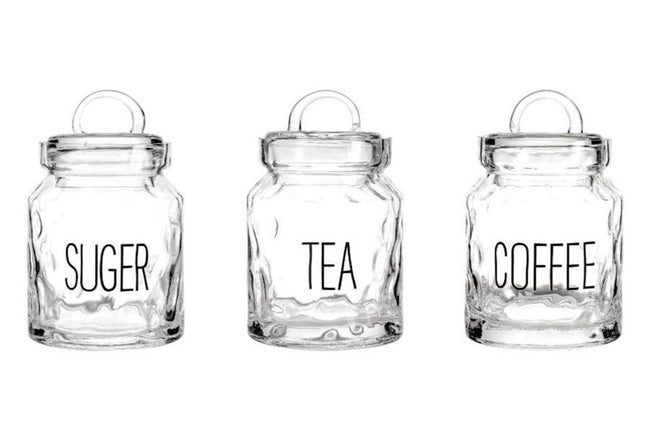 Storage jar Tea/Coffee/Sugar