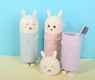 Rabbit toothbrush stand