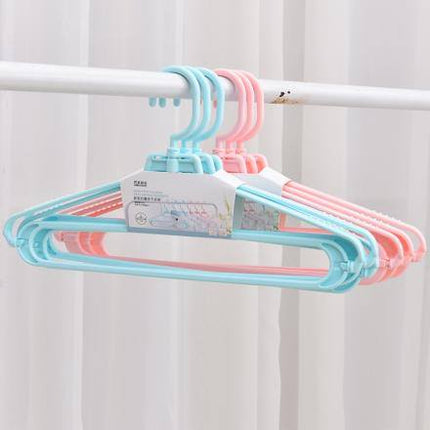 Light blue adult hangers