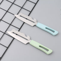 Multifunctional stainless steel peeler